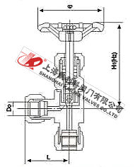 J94W卡套針形截止閥